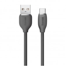 Cablu Baseus Jelly USB la USB-C 100W 1.2m Negru