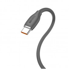 Cablu Baseus Jelly USB la USB-C 100W 1.2m Negru