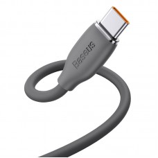Cablu Baseus Jelly USB la USB-C 100W 1.2m Negru