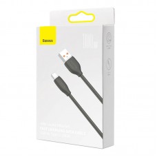 Cablu Baseus Jelly USB la USB-C 100W 1.2m Negru