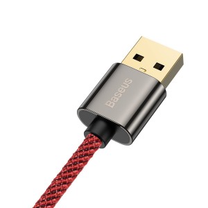 Cablu BASEUS Legend Series USB to Type-C, 66W, 1m - Rosu