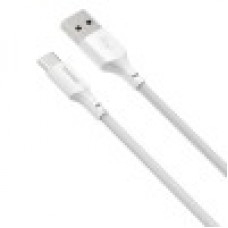 Cablu Baseus Simple Wisdom USB la USB-C 5A 1.5m Alb