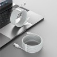 Cablu Baseus Simple Wisdom USB la USB-C 5A 1.5m Alb