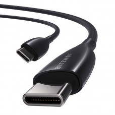 Cablu BlitzWolf BW-TC24 Type-C to Type-C, 5A, 100W, 1.8m - Negru