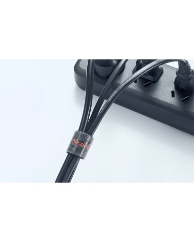 Organizator cabluri McDodo VS-0690, 1m - Negru 