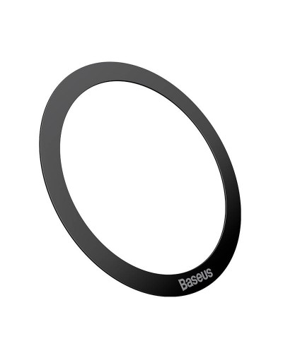Set 2x Inel Adaptor MagSafe Baseus Halo Series - Plăcuță Magnetică Telefon - Negru