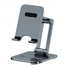 Suport Metalic Biaxal Baseus Desktop Metal Stand, pentru telefoane mobile - Negru