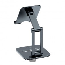 Suport Metalic Biaxal Baseus Desktop Metal Stand, pentru telefoane mobile - Negru