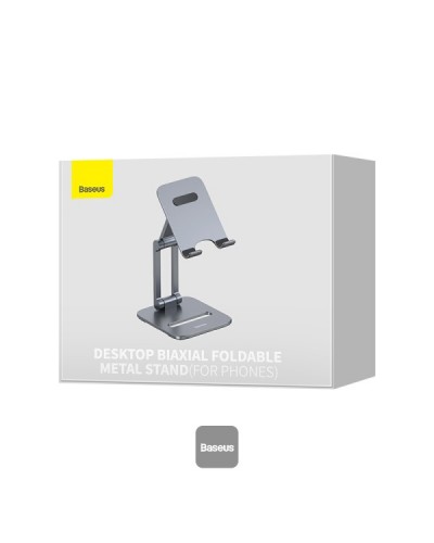Suport Metalic Biaxal Baseus Desktop Metal Stand, pentru telefoane mobile - Negru Suport Metalic Biaxal Baseus Desktop Metal Stand, pentru telefoane mobile - Negru