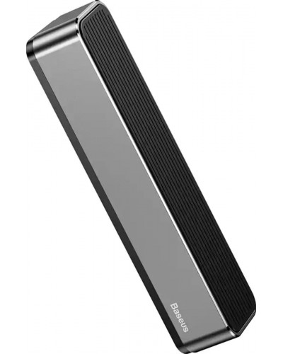Suport Auto BASEUS Moonlight Series pentru numar de telefon, fixare cu banda adeziva - Negru
