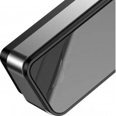 Suport Auto BASEUS Moonlight Series pentru numar de telefon, fixare cu banda adeziva - Negru