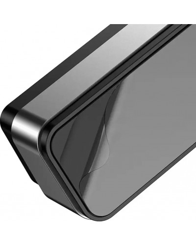Suport Auto BASEUS Moonlight Series pentru numar de telefon, fixare cu banda adeziva - Negru