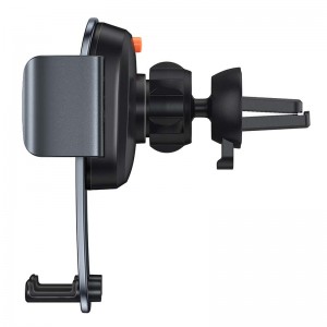 Set Suport Auto Baseus Easy control Pro pentru bord sau grila de ventilatie - Gri