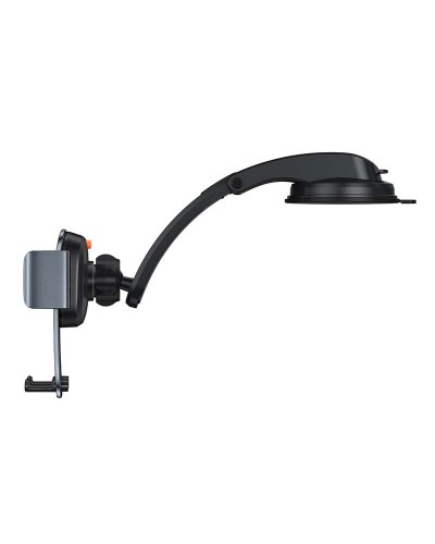 Set Suport Auto Baseus Easy control Pro pentru bord sau grila de ventilatie - Gri