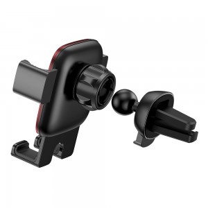 Suport Auto Baseus Cube Gravitational pentru grila de ventilatie - Rosu