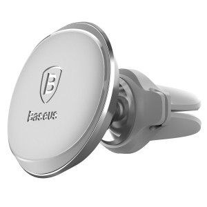 Suport Auto Baseus Magnetic Air Vent Argintiu