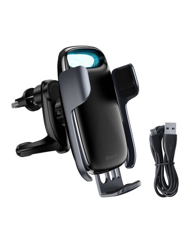 Suport Auto Baseus Milky Way Electric 15W Negru