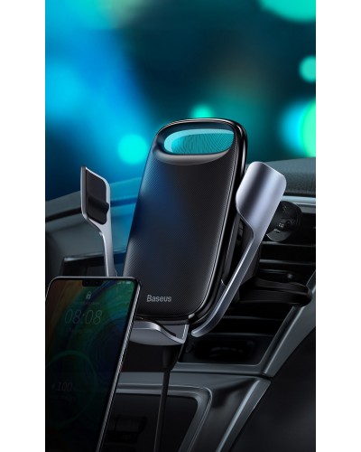 Suport Auto Baseus Milky Way Electric 15W Negru