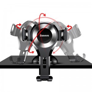 Suport Auto Baseus Osculum Gravitational Argintiu