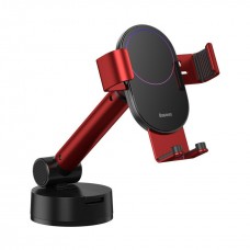 Suport Auto Baseus Simplism Gravity pentru bord sau parbriz - Rosu