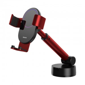 Suport Auto Baseus Simplism Gravity pentru bord sau parbriz - Rosu