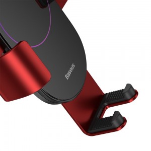 Suport Auto Baseus Simplism Gravity pentru bord sau parbriz - Rosu