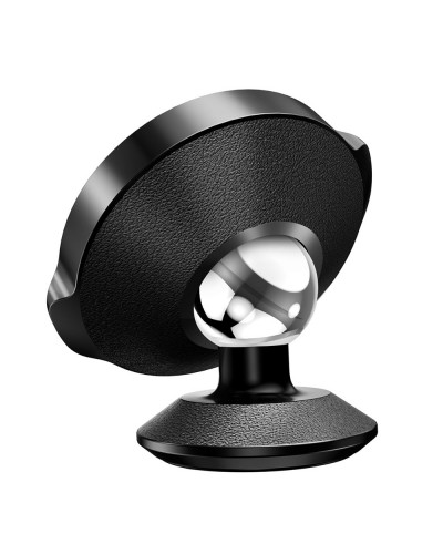 Suport Auto Baseus Small Ears Magnetic Leather pentru bord - Negru