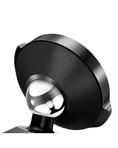 Suport Auto Baseus Small Ears Magnetic Leather pentru bord - Negru