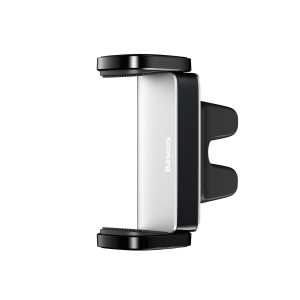 Suport Auto Baseus Steel Cannon Clamp Holder pentru grila de ventilatie - Argintiu
