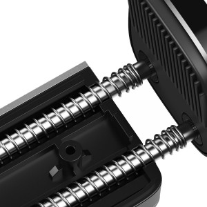 Suport Auto Baseus Steel Cannon Clamp Holder pentru grila de ventilatie - Argintiu