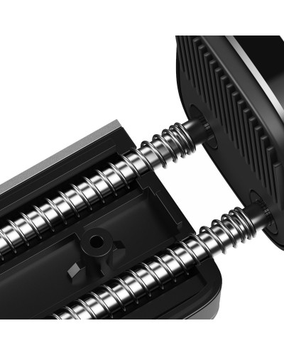 Suport Auto Baseus Steel Cannon Clamp Holder pentru grila de ventilatie - Argintiu