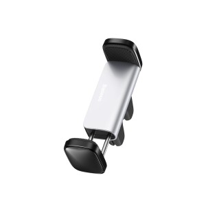 Suport Auto Baseus Steel Cannon Clamp Holder pentru grila de ventilatie - Argintiu