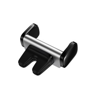 Suport Auto Baseus Steel Cannon Clamp Holder pentru grila de ventilatie - Argintiu
