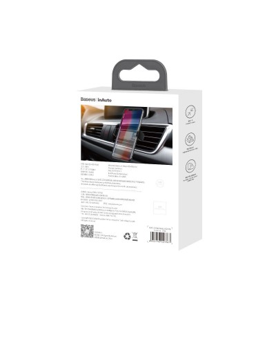 Suport Auto Baseus Steel Cannon Clamp Negru
