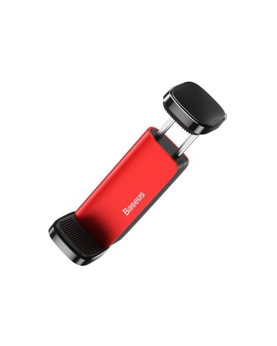 Suport Auto Baseus Steel Cannon Clamp Holder pentru grila de ventilatie - Rosu