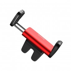Suport Auto Baseus Steel Cannon Clamp Holder pentru grila de ventilatie - Rosu