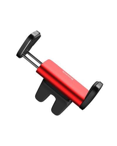 Suport Auto Baseus Steel Cannon Clamp Holder pentru grila de ventilatie - Rosu