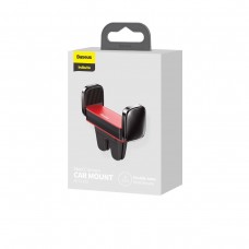 Suport Auto Baseus Steel Cannon Clamp Holder pentru grila de ventilatie - Rosu