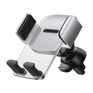 Support Auto Baseus Easy Control Clamp pentru grila de ventilatie - Gri