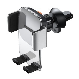 Support Auto Baseus Easy Control Clamp pentru grila de ventilatie - Gri