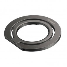 Suport tip inel metalic pentru telefon Baseus Halo Ring Holder - Grey