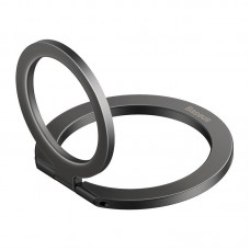 Suport tip inel metalic pentru telefon Baseus Halo Ring Holder - Grey