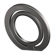 Suport tip inel metalic pentru telefon Baseus Halo Ring Holder - Grey