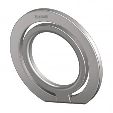 Suport tip inel metalic pentru telefon Baseus Halo Ring Holder - Silver