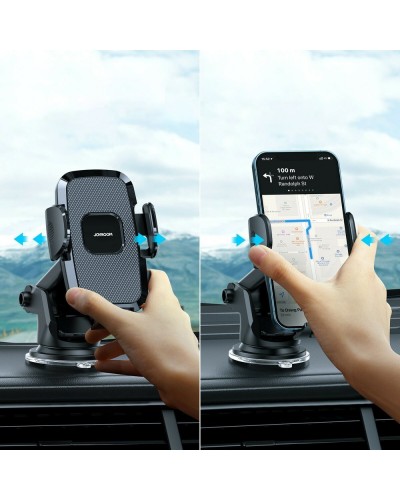 Suport Auto Joyroom JR-ZS259 pentru bord sau parbriz - Negru
