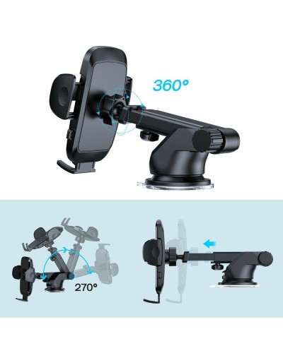 Suport Auto Joyroom JR-ZS259 pentru bord sau parbriz - Negru