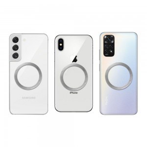 Inel Adaptor MagSafe - Plăcuță Magnetică Telefon cu Bandă 3M - Universal