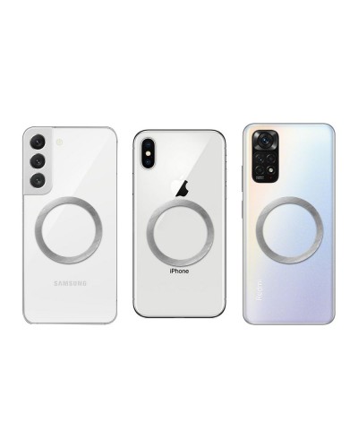 Inel Adaptor MagSafe - Plăcuță Magnetică Telefon cu Bandă 3M - Universal