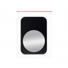 Plăcuță Metalică Magnetică pentru Telefon - Set 2 buc cu Bandă 3M - Negru