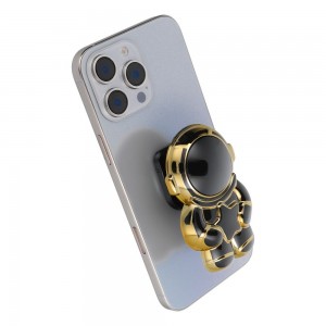 Suport de telefon cu banda adeziva ASTRONAUT Stand - Black